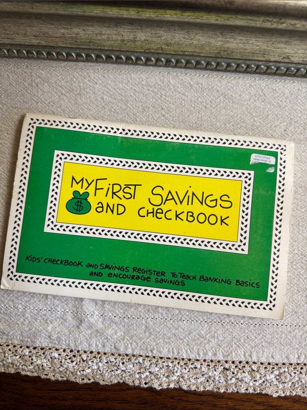 My First Savings and Checkbook